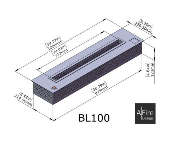 Quemador de bioetanol electrónico BL 100 - Imagen 2