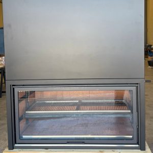 Barbacoa Puerta guillotina cristal