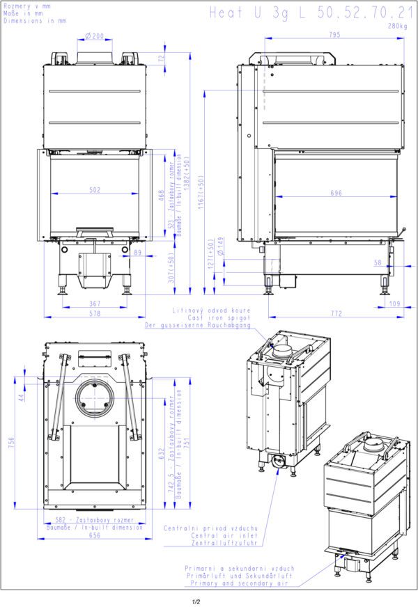 HOGAR HU3LF 21 50.52.70 DIVISOR DE ESPACIOS - Imagen 5