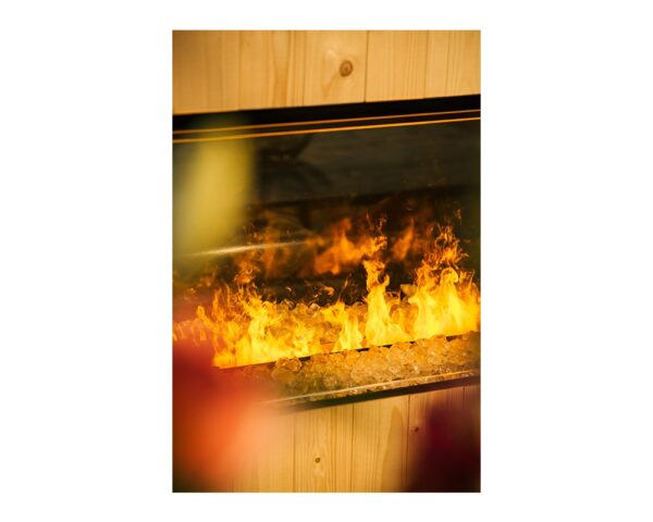 Chimenea eléctrica SENSACION BOX 1000/450 frontal - Imagen 2