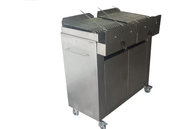 Barbacoa en acero inox de gas